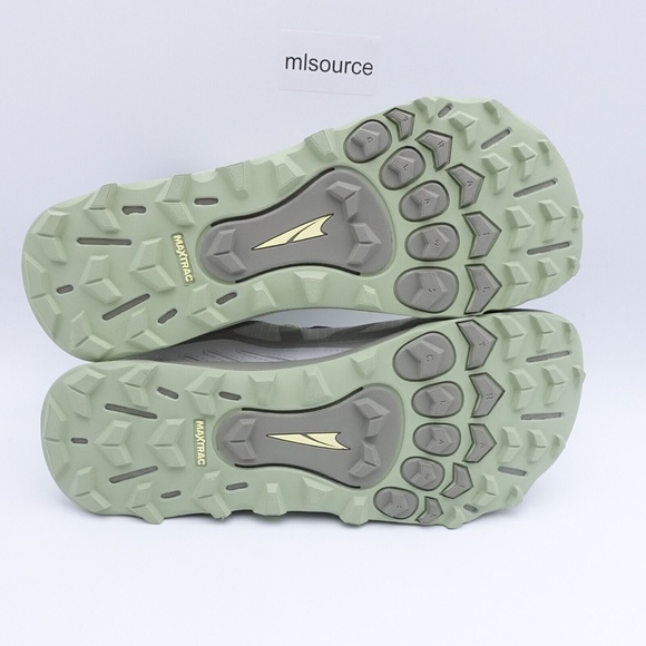NEW Altra Lone Peak 6 Trail Running Shoes AL0A548E130 Whte/Green Size 10 Women’s - Picture 6 of 7